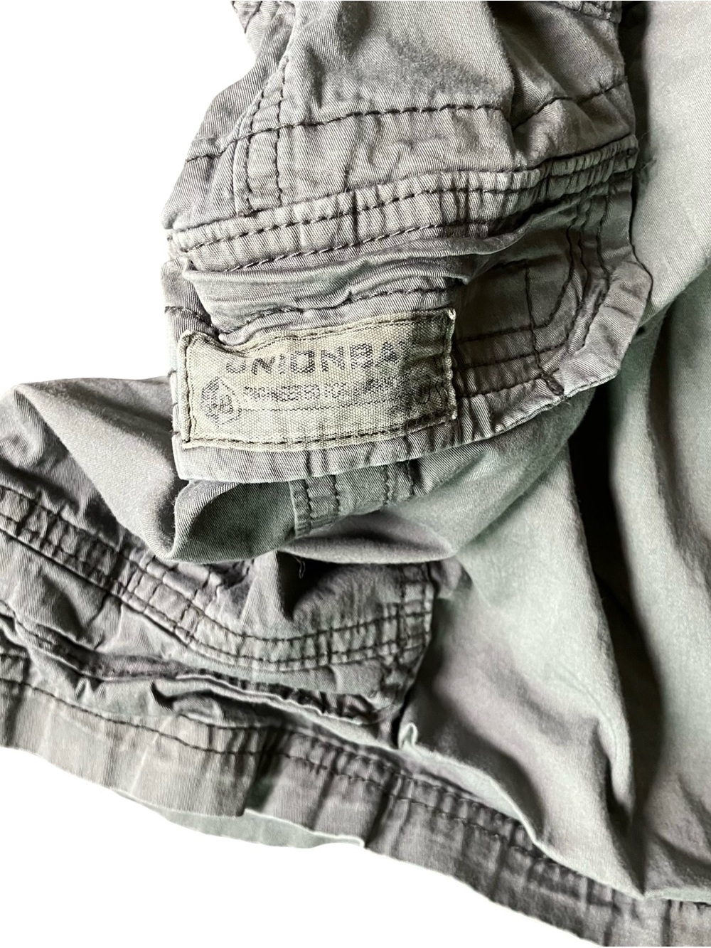 Mens Cargo Shorts Lot (2) Khaki Sz 36 Hiking Fishing Union Bay Old Navy Utility - Picture 13 of 13